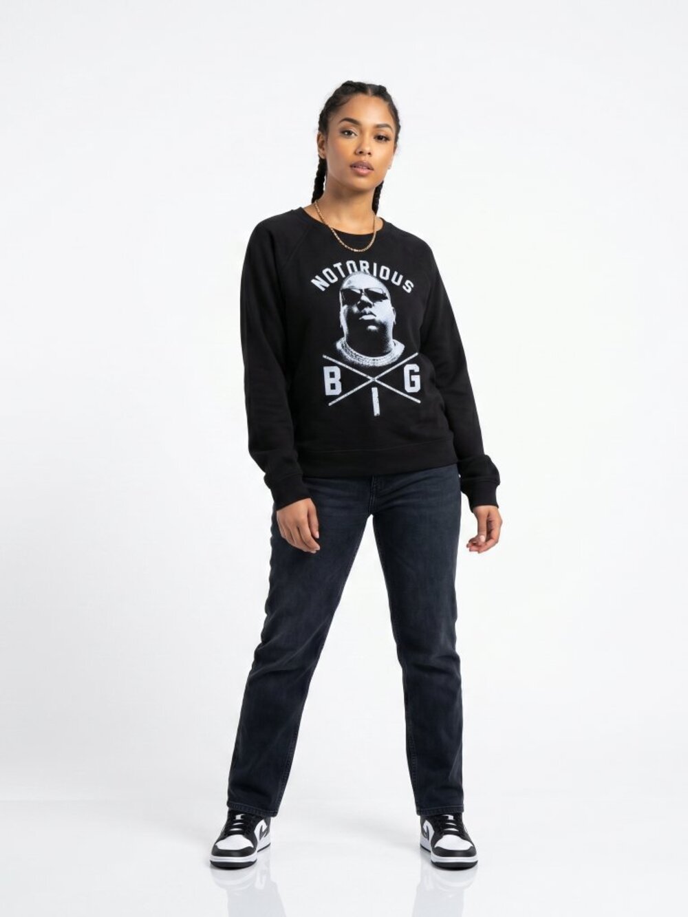 *SWS Notorious Big Long Sleeve Crew Neck
